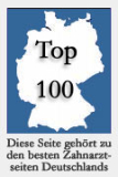Diese Site gehört zu den besten Zahnarzt-Websites aus Deutschland